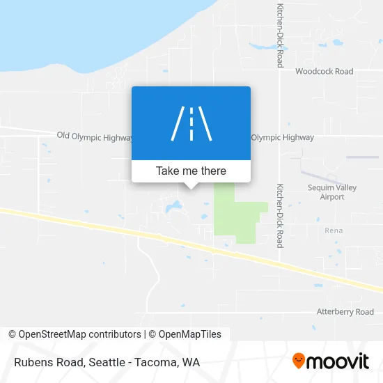 Mapa de Rubens Road