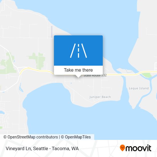 Mapa de Vineyard Ln