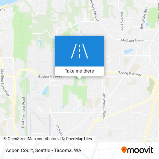 Aspen Court map
