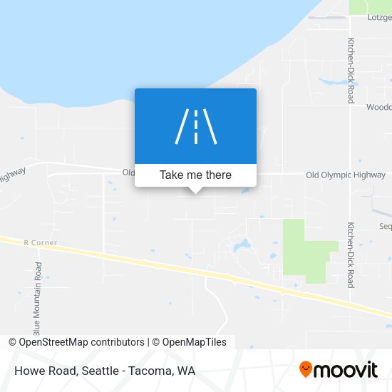 Mapa de Howe Road