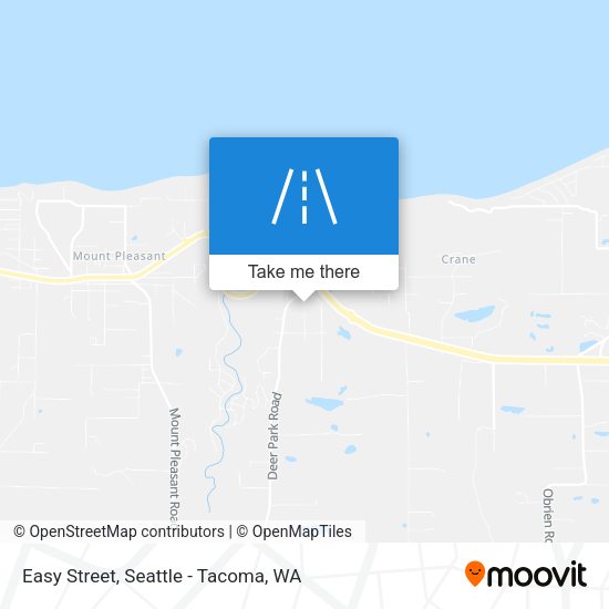Easy Street map