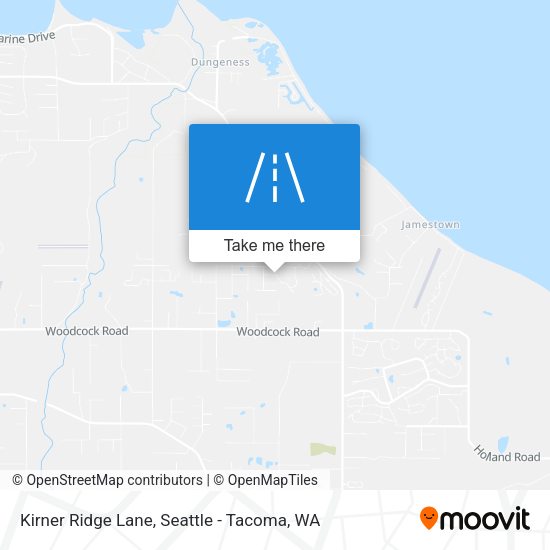 Mapa de Kirner Ridge Lane