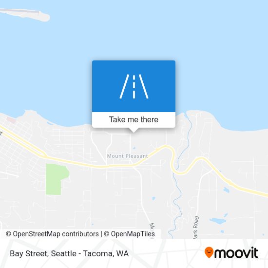 Mapa de Bay Street