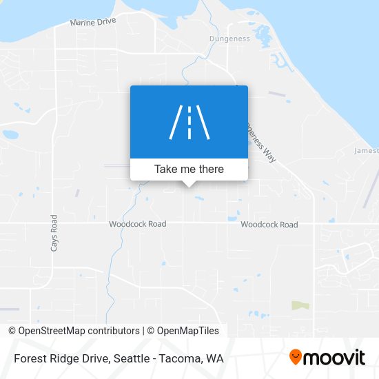 Forest Ridge Drive map