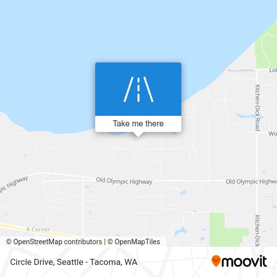 Circle Drive map