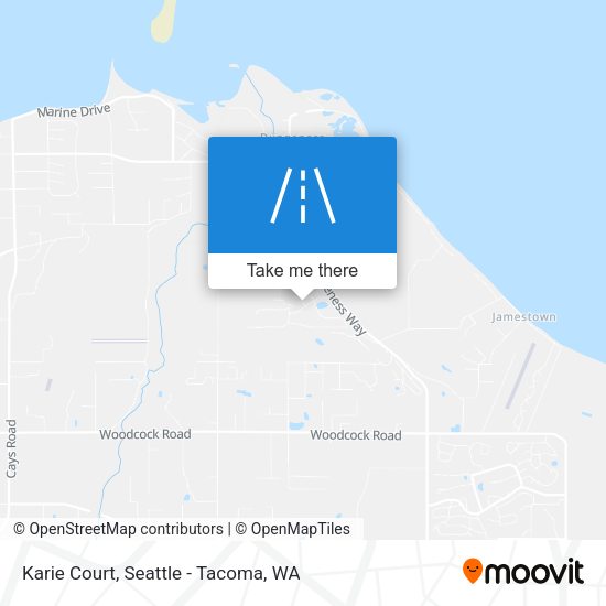 Karie Court map
