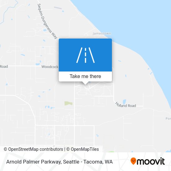 Arnold Palmer Parkway map