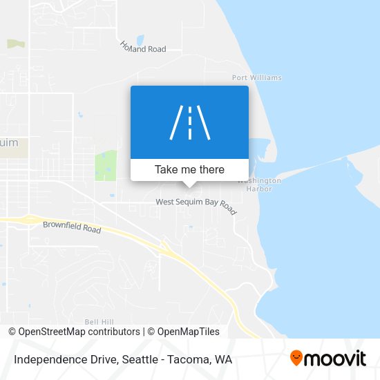 Independence Drive map