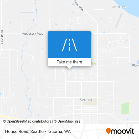 Mapa de House Road
