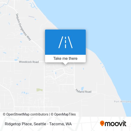 Mapa de Ridgetop Place