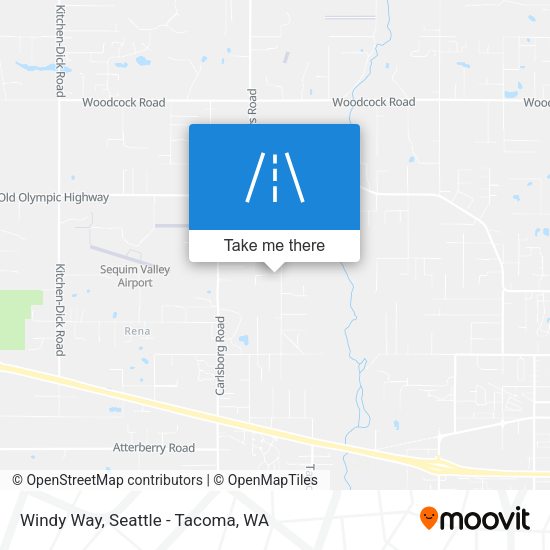 Windy Way map