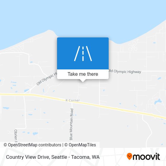Country View Drive map