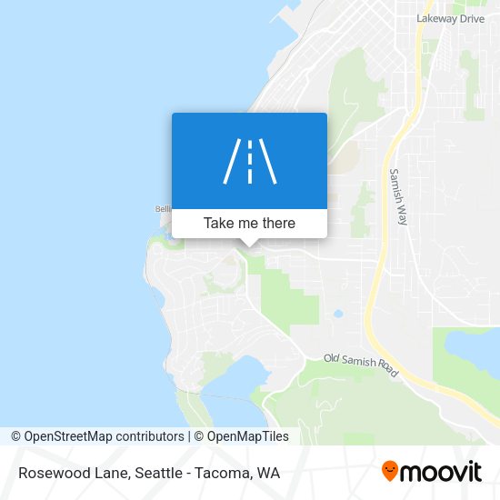 Mapa de Rosewood Lane