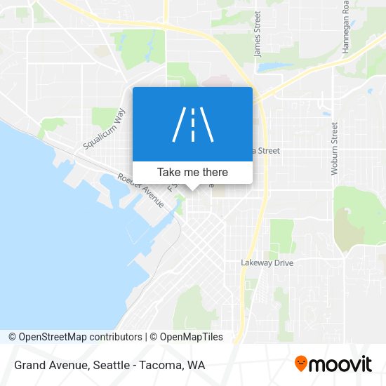 Grand Avenue map