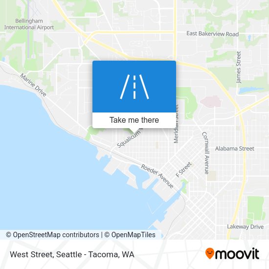 Mapa de West Street