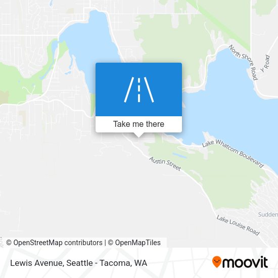 Mapa de Lewis Avenue