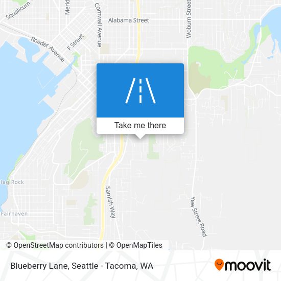 Mapa de Blueberry Lane