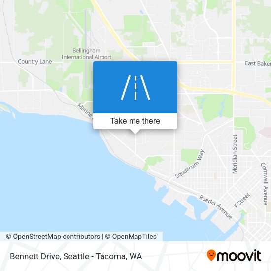 Bennett Drive map