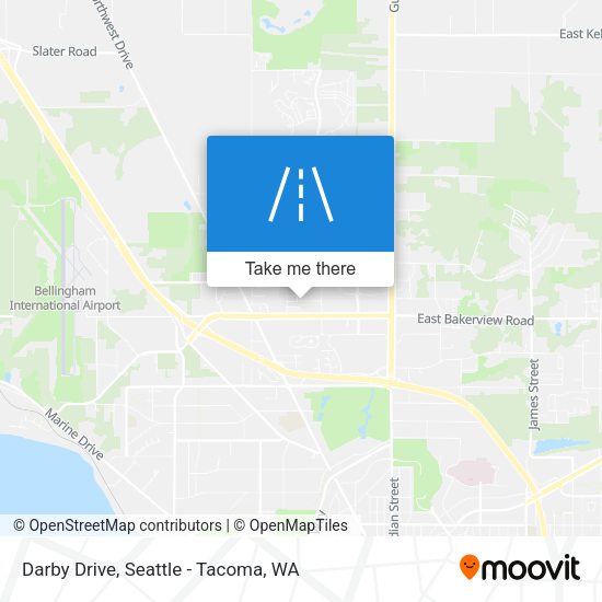 Darby Drive map