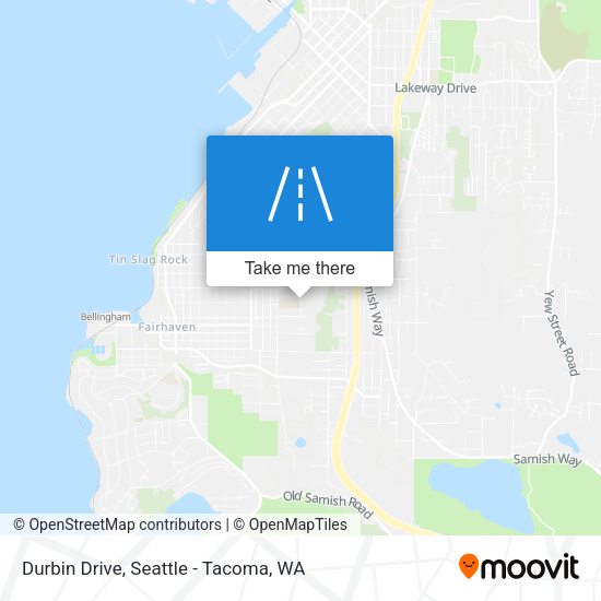 Durbin Drive map