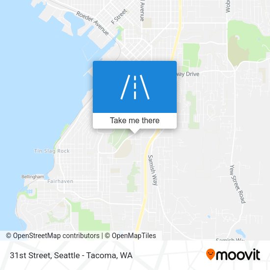 Mapa de 31st Street