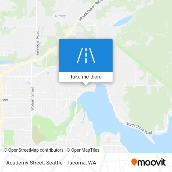 Academy Street map