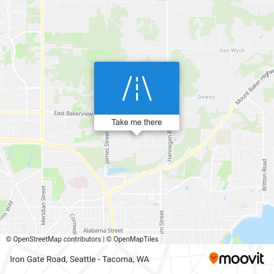 Iron Gate Road map