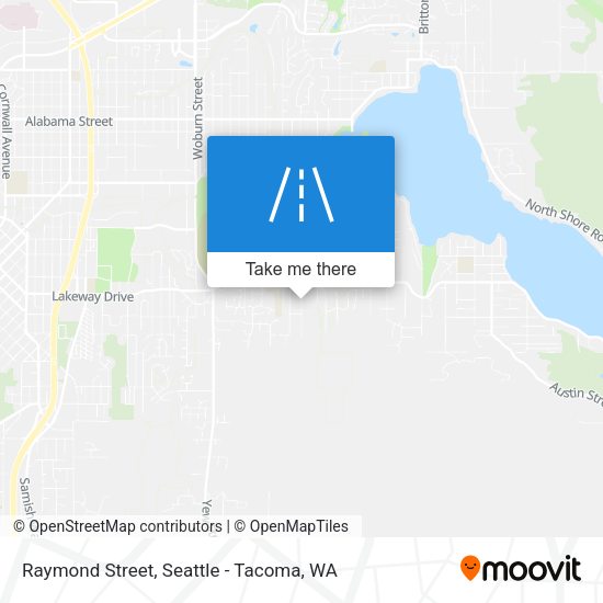 Raymond Street map