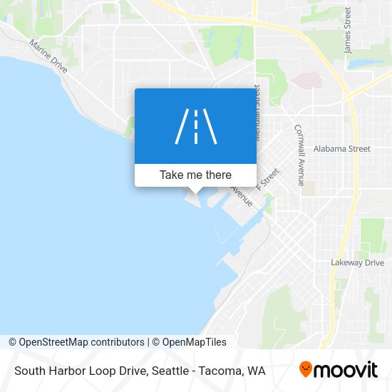 South Harbor Loop Drive map