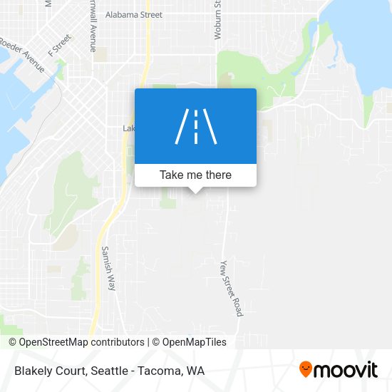 Blakely Court map