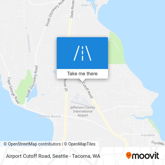 Mapa de Airport Cutoff Road