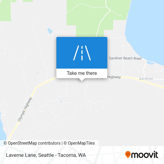 Laverne Lane map