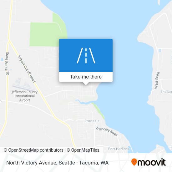 Mapa de North Victory Avenue