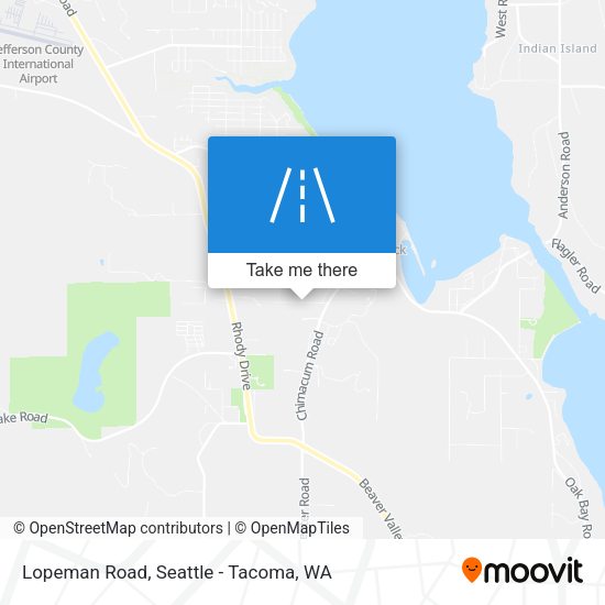 Mapa de Lopeman Road