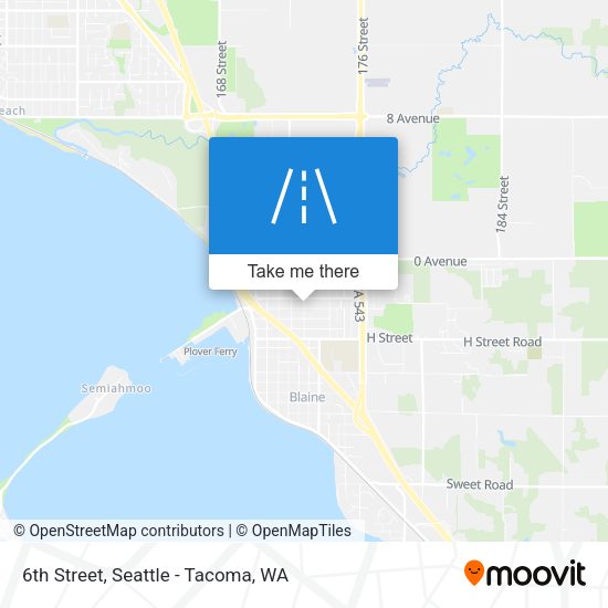 6th Street map