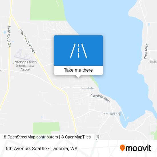 Mapa de 6th Avenue