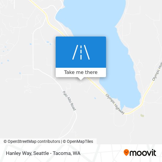 Hanley Way map