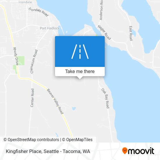 Kingfisher Place map