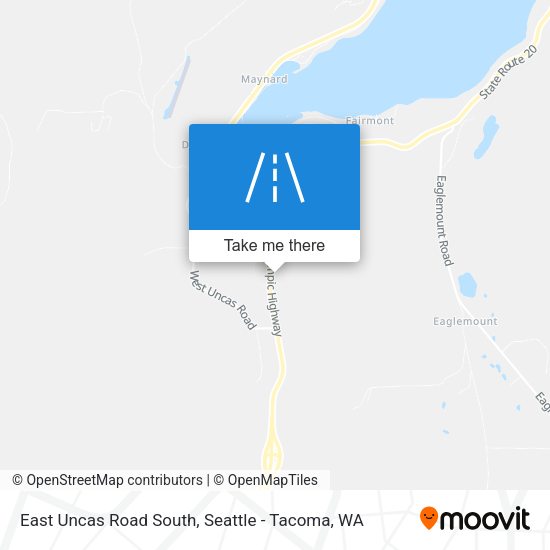 Mapa de East Uncas Road South