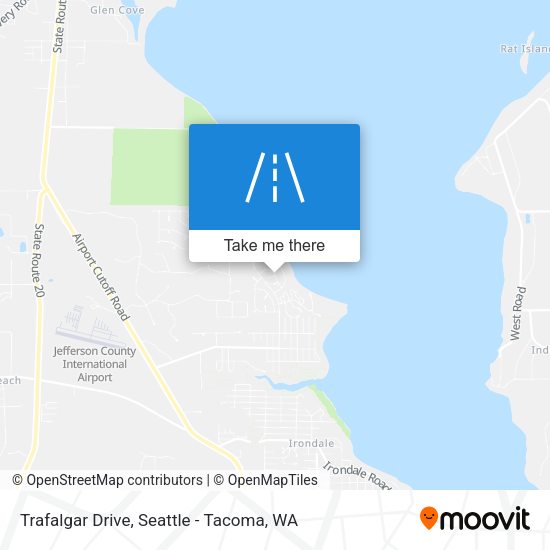 Trafalgar Drive map