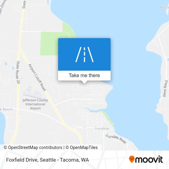 Foxfield Drive map