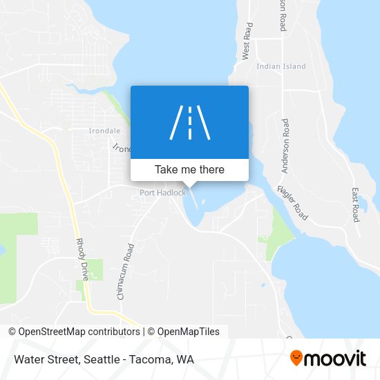 Water Street map
