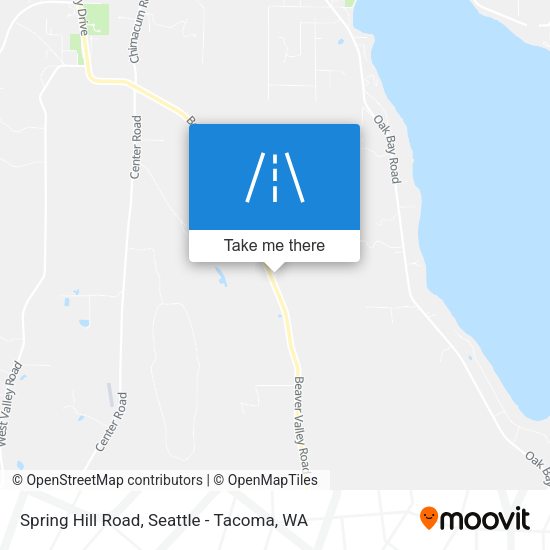 Mapa de Spring Hill Road