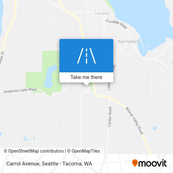Carrol Avenue map