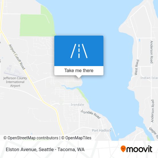 Elston Avenue map