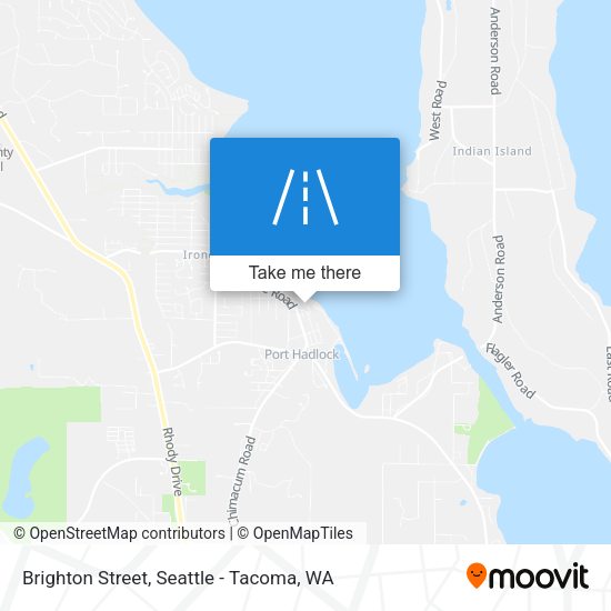Brighton Street map