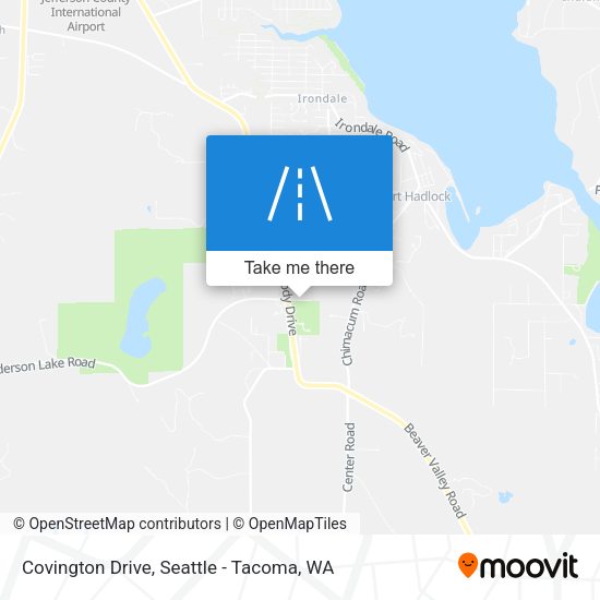 Covington Drive map