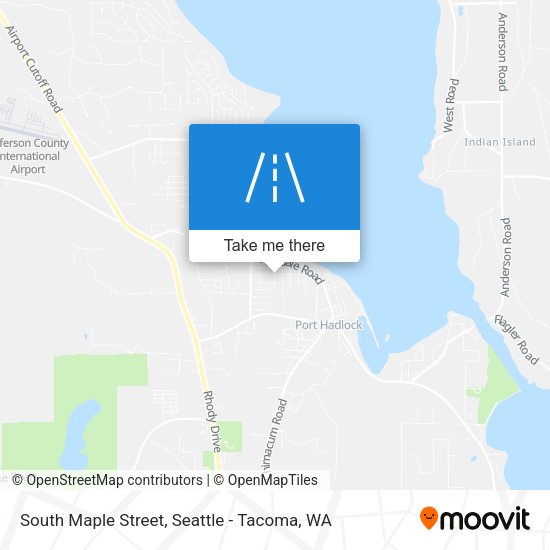 Mapa de South Maple Street