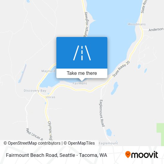 Fairmount Beach Road map