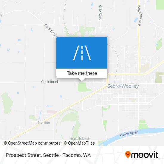 Prospect Street map